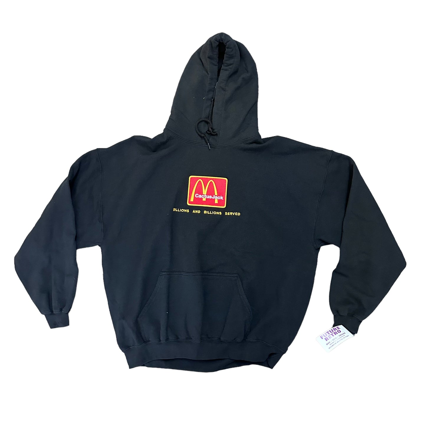 Travis Scott McDonalds Billions Black Hoodie