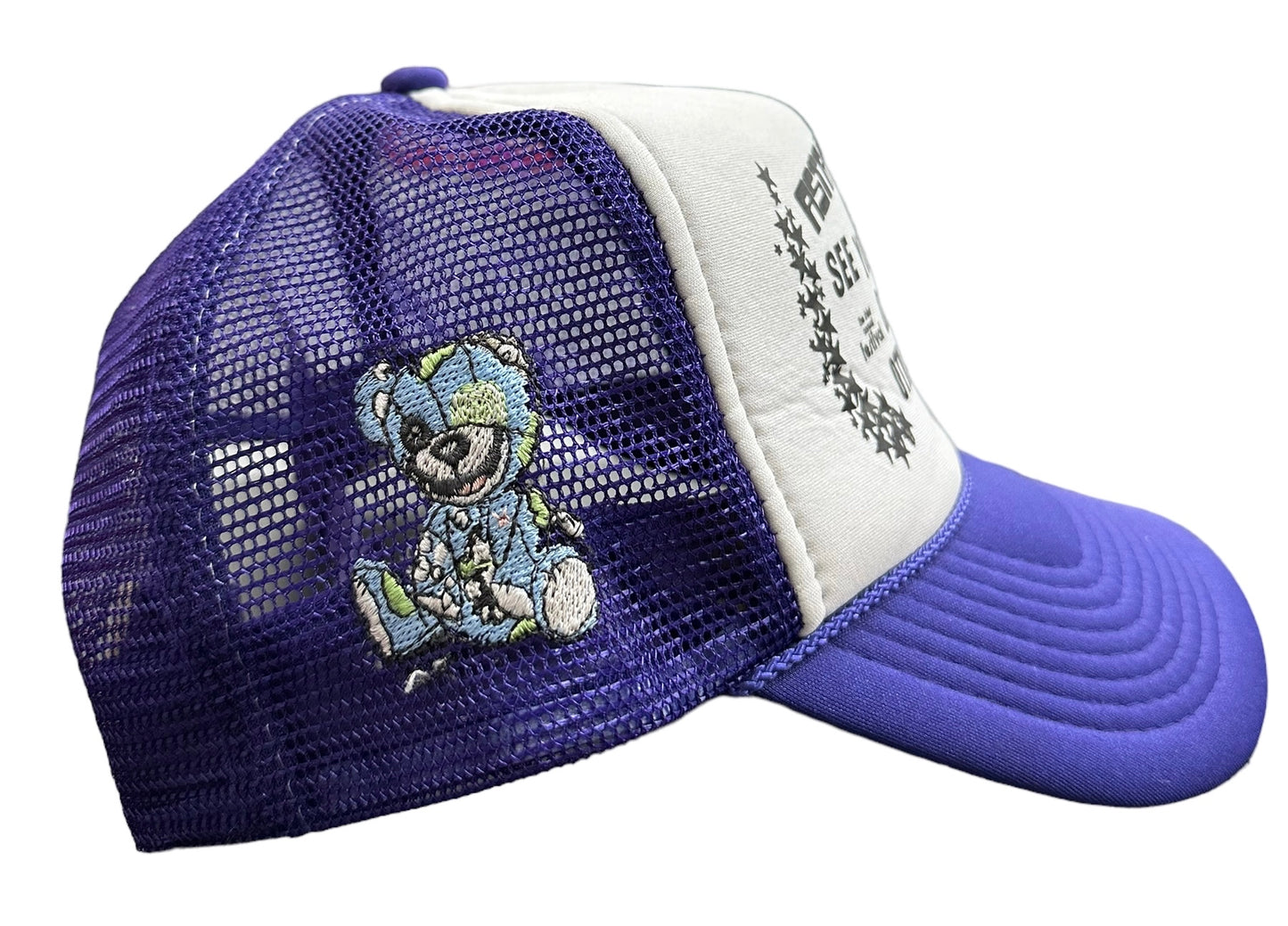Astroworld Purple Mesh Hat