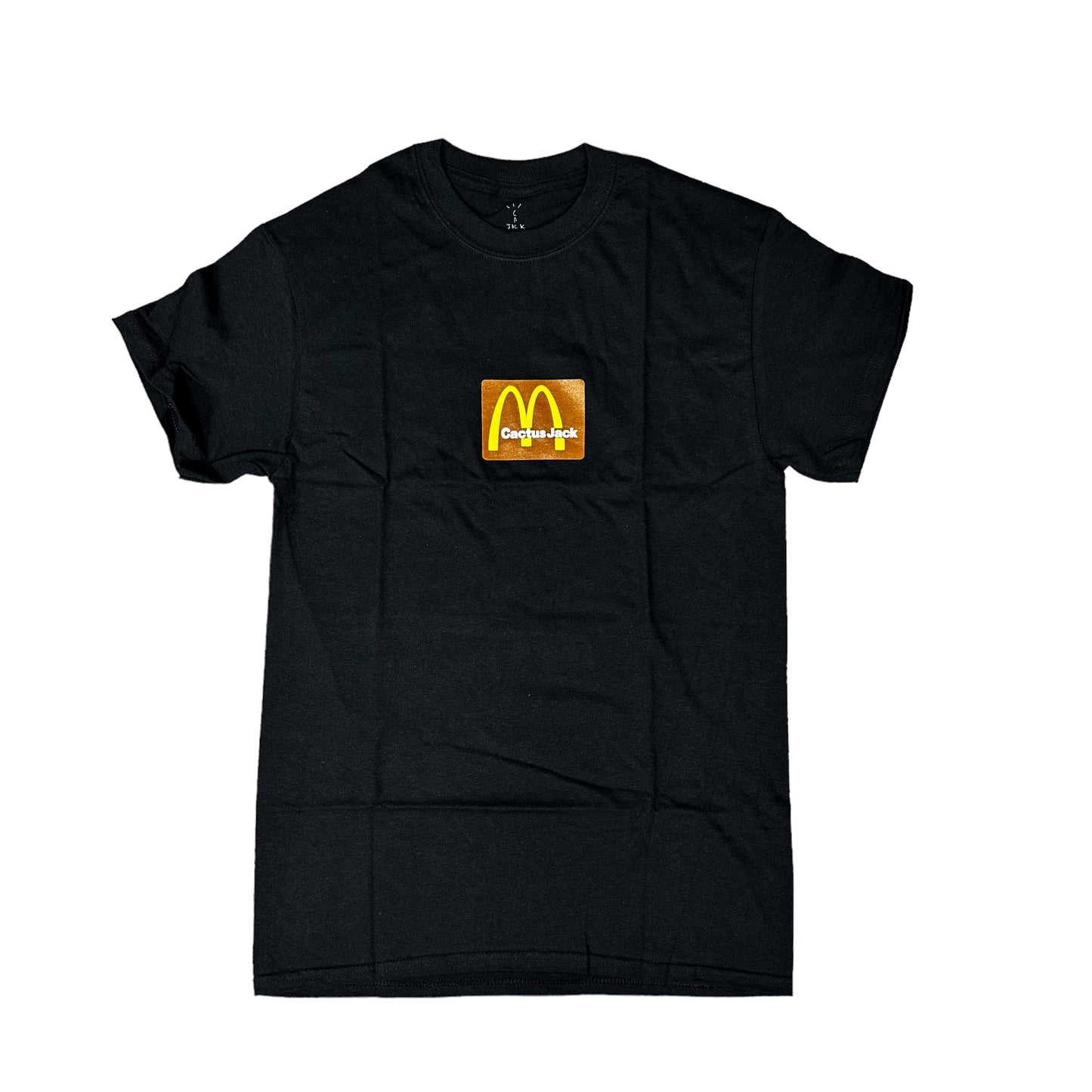 Travis Scott x MCD Logo Black Tee