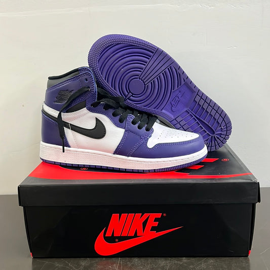 Jordan 1 Court Purple (6Y)