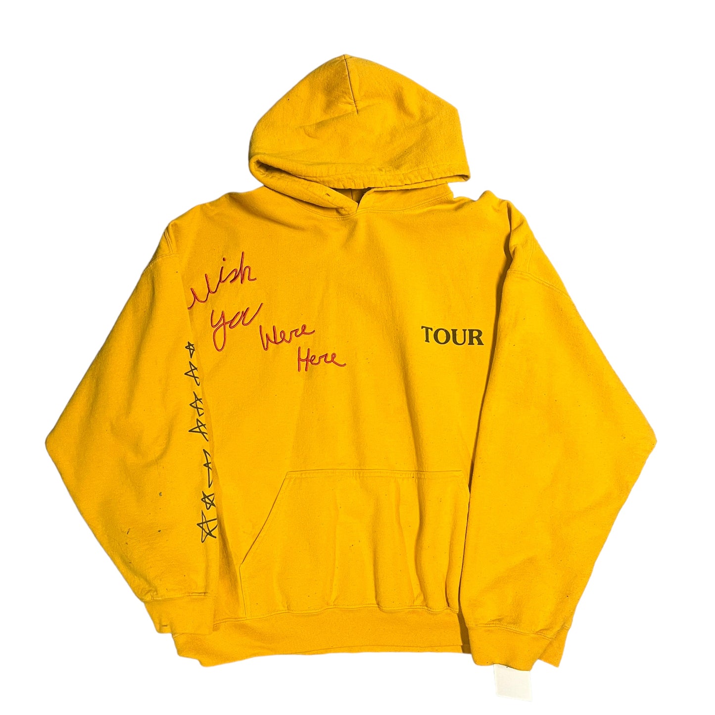 Travis Scott Astroworld Tour Yellow Hoodie