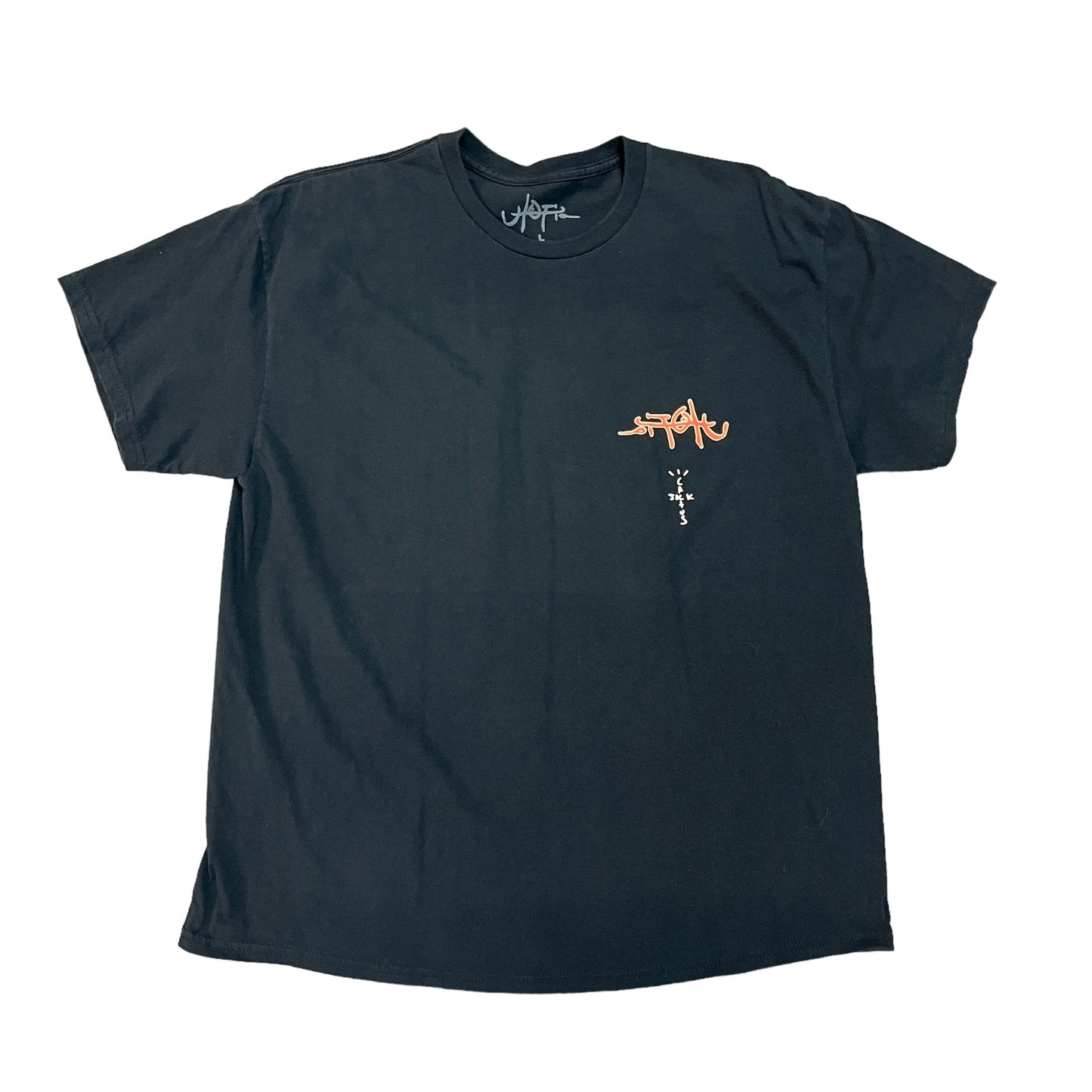 Travis Scott Utopia Circus Maximus Movie Black Tee