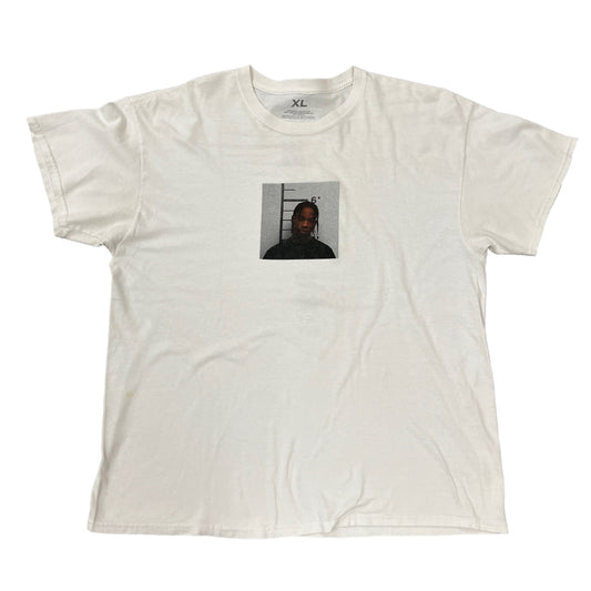 Travis Scott Free The Rage White Tee