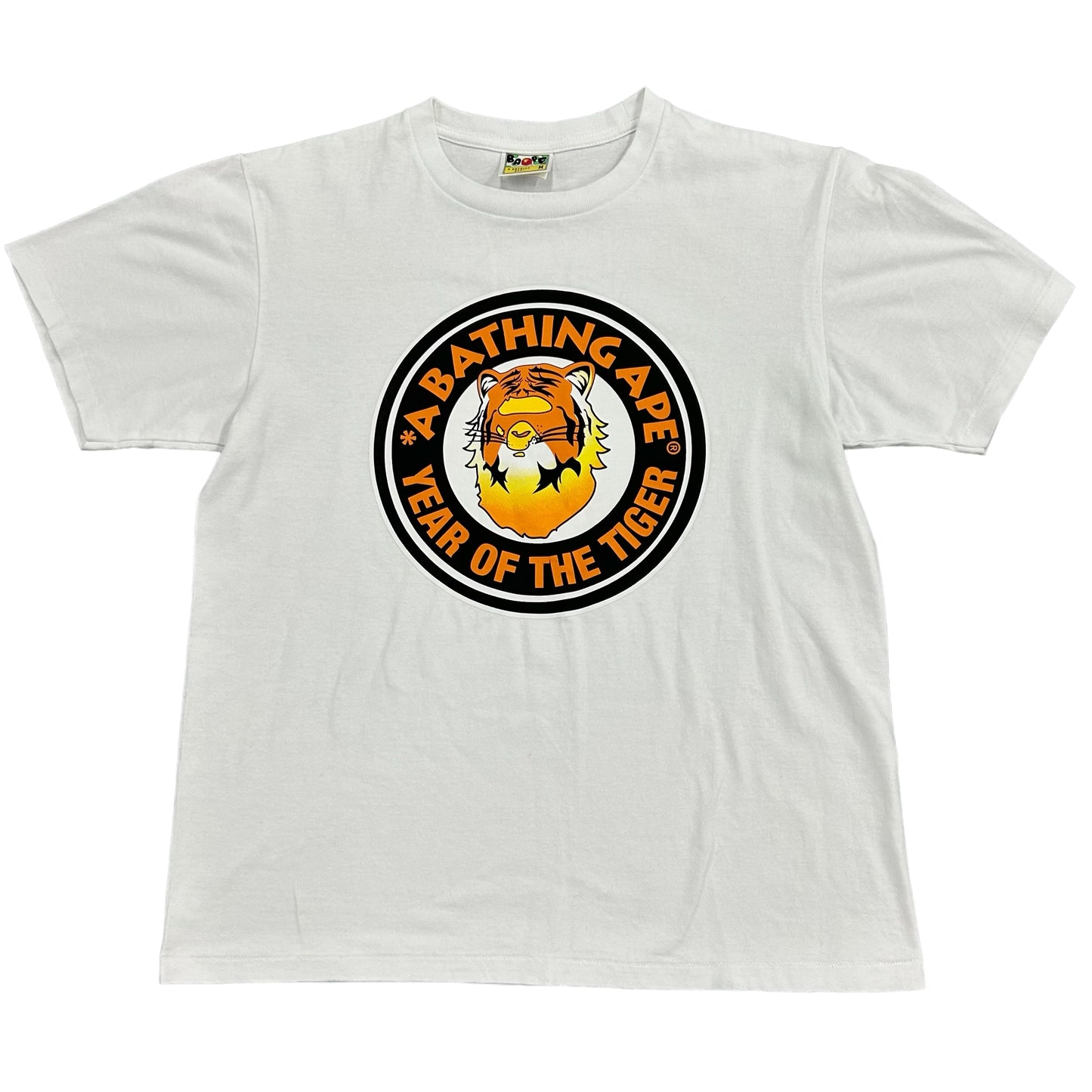 BAPE Year of the Tiger White Tee