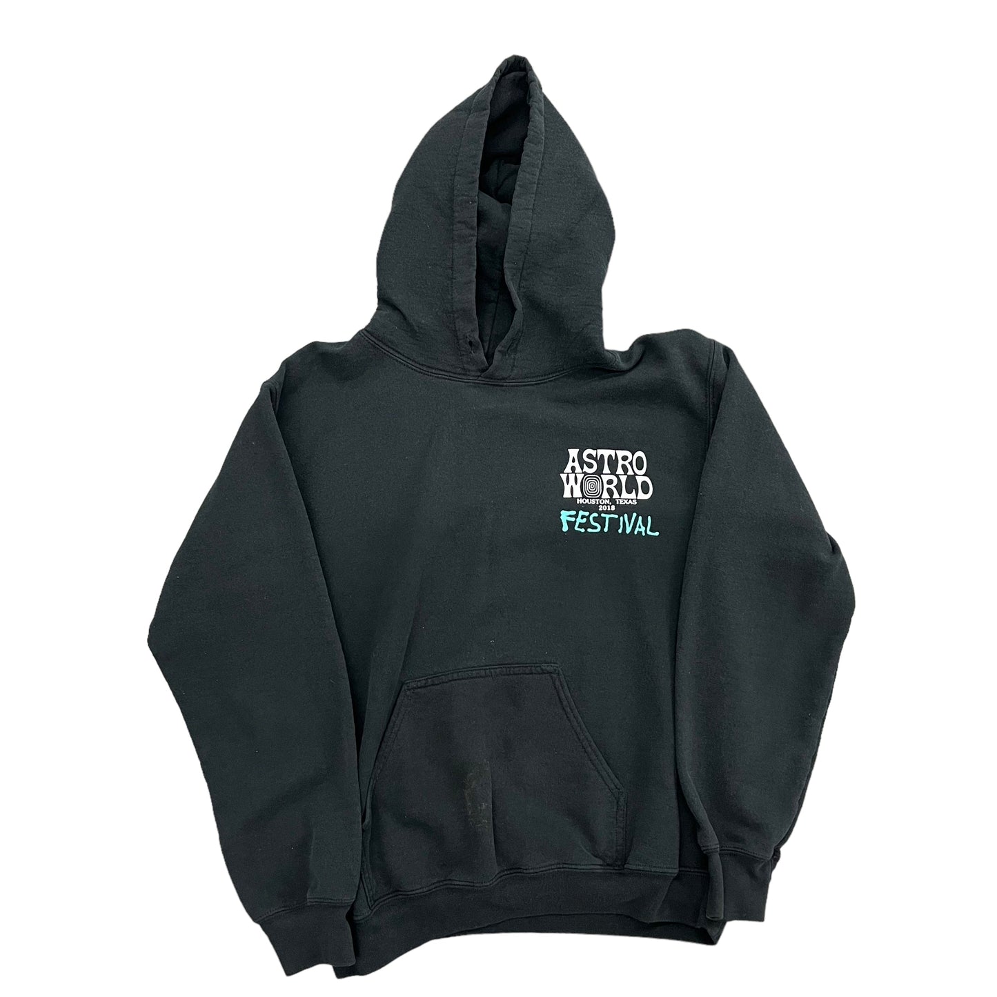 Travis Scott Astroworld Fest 18 Popcorn Black Hoodie