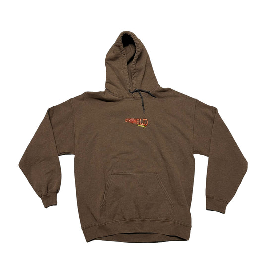 Travis Scott Astroworld Fest 18 Brown Hoodie