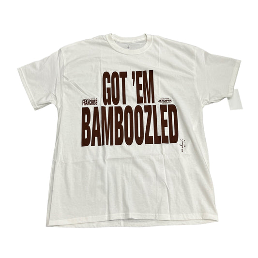 Travis Scott Bamboozled White Tee