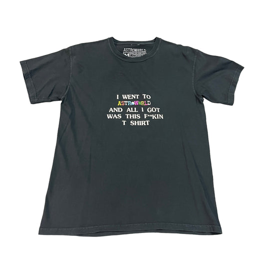 Travis Scott I Went to Astroworld Black Tee