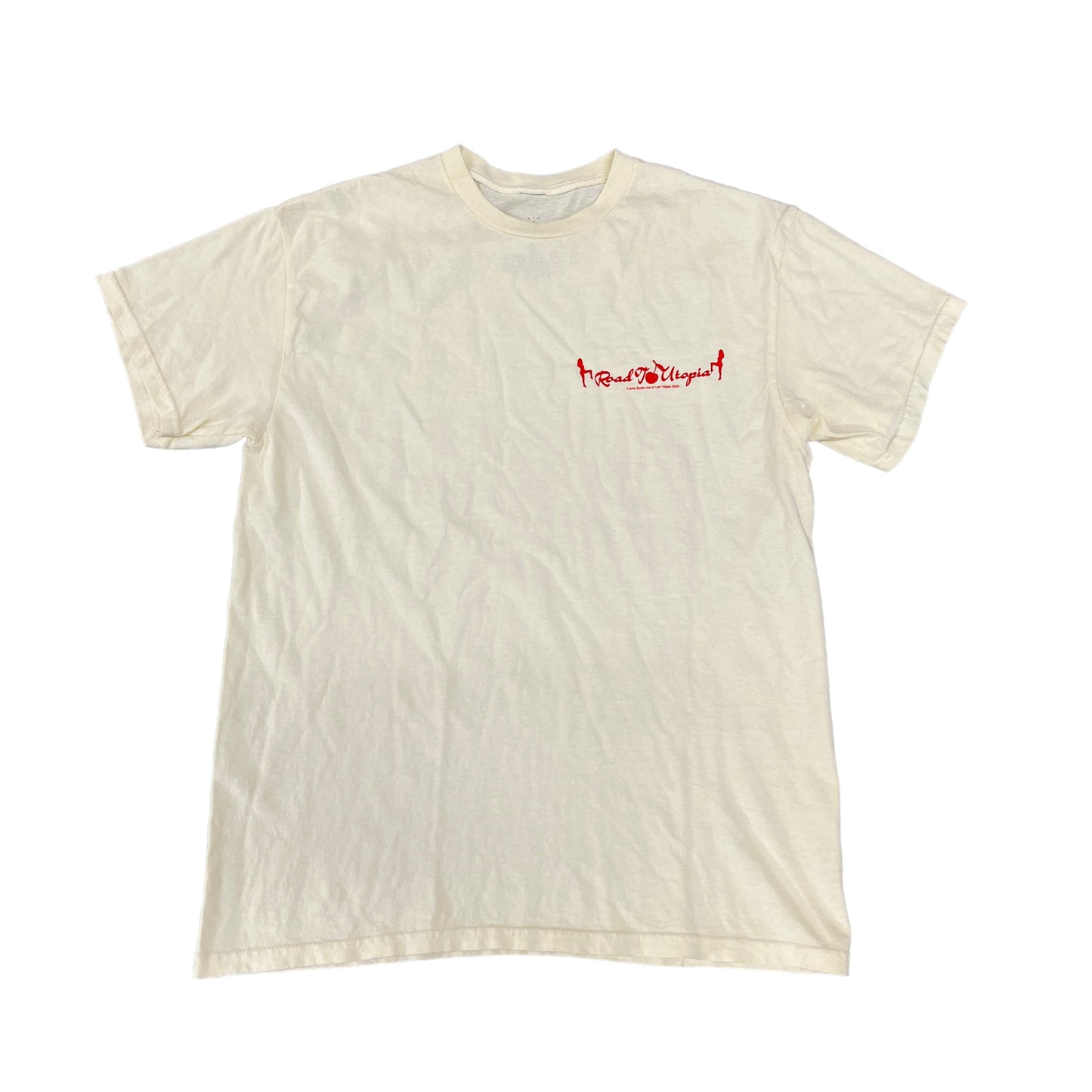 Travis Scott Las Vegas Utopia Girl Creme Tee