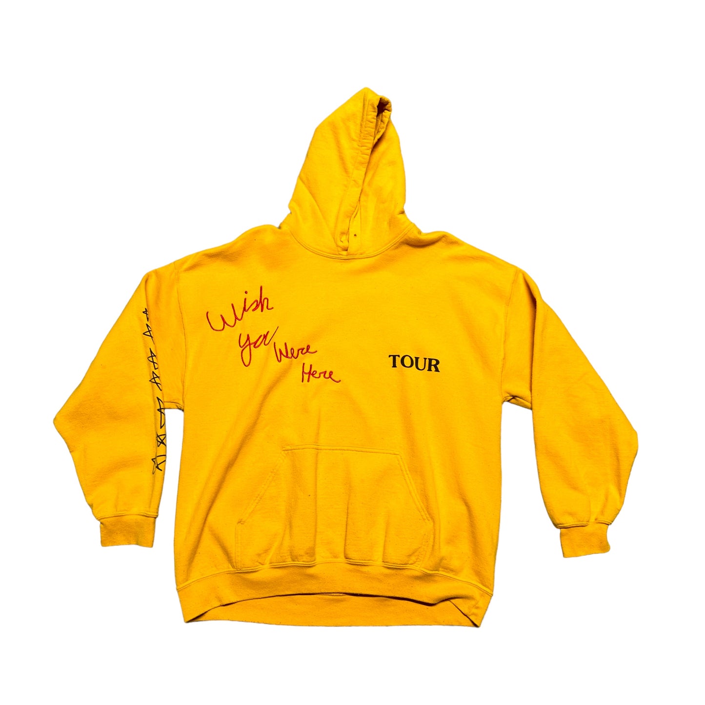 Travis Scott Astroworld Tour Yellow Hoodie