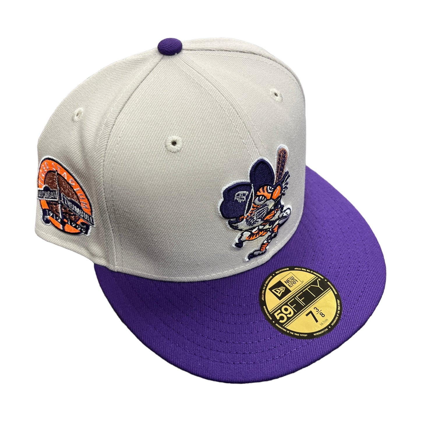 Tigers White/Purple Hat