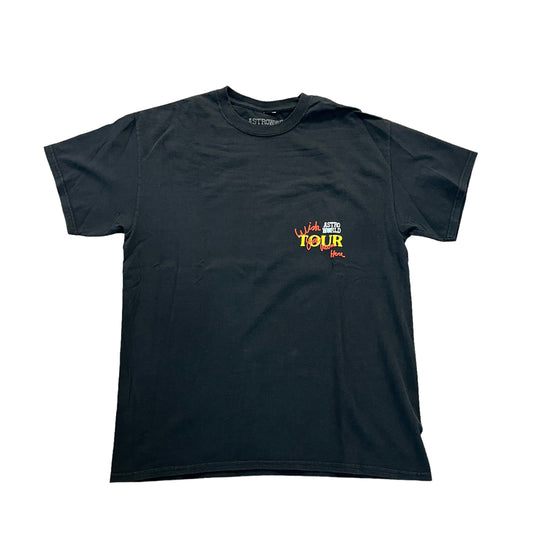 Travis Scott Astroworld Tour Look Mom Black Tee