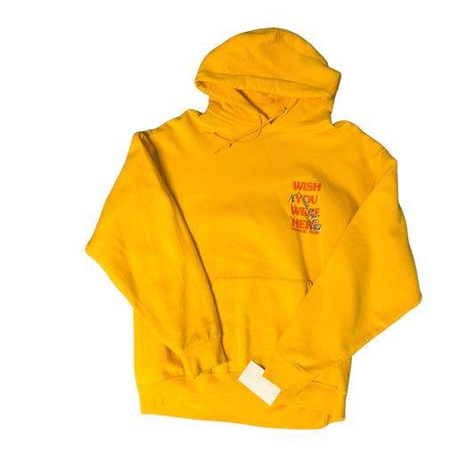 Travis Scott Astroworld Fest 18 Wish You Were Here Yellow Hoodie