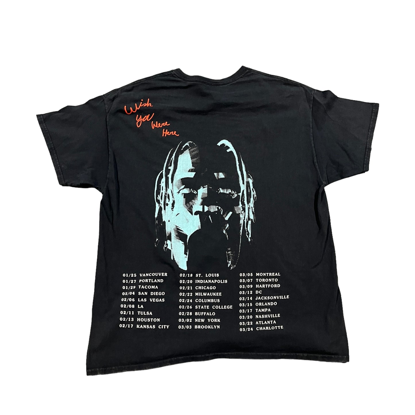 Travis Scott Astroworld Tour Balloon Head Tee