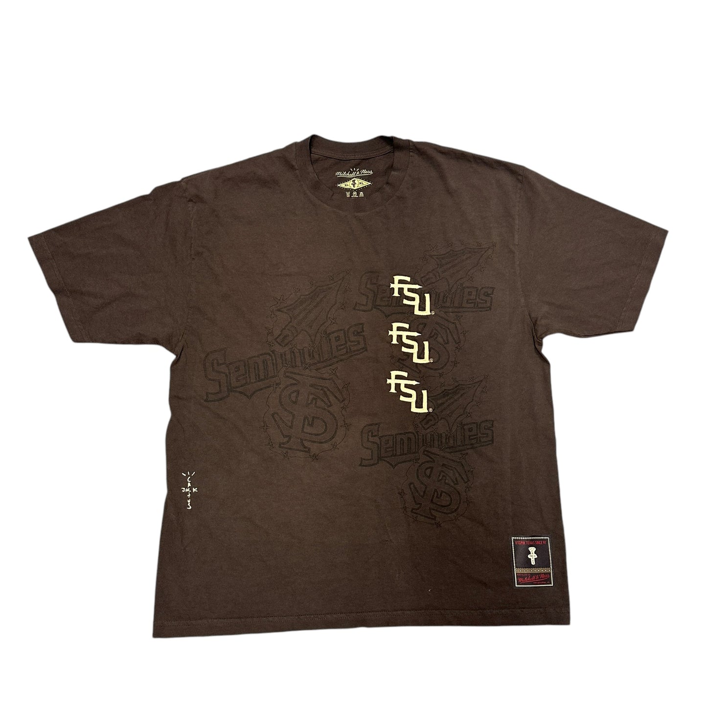 Travis Scott FSU Brown Tee