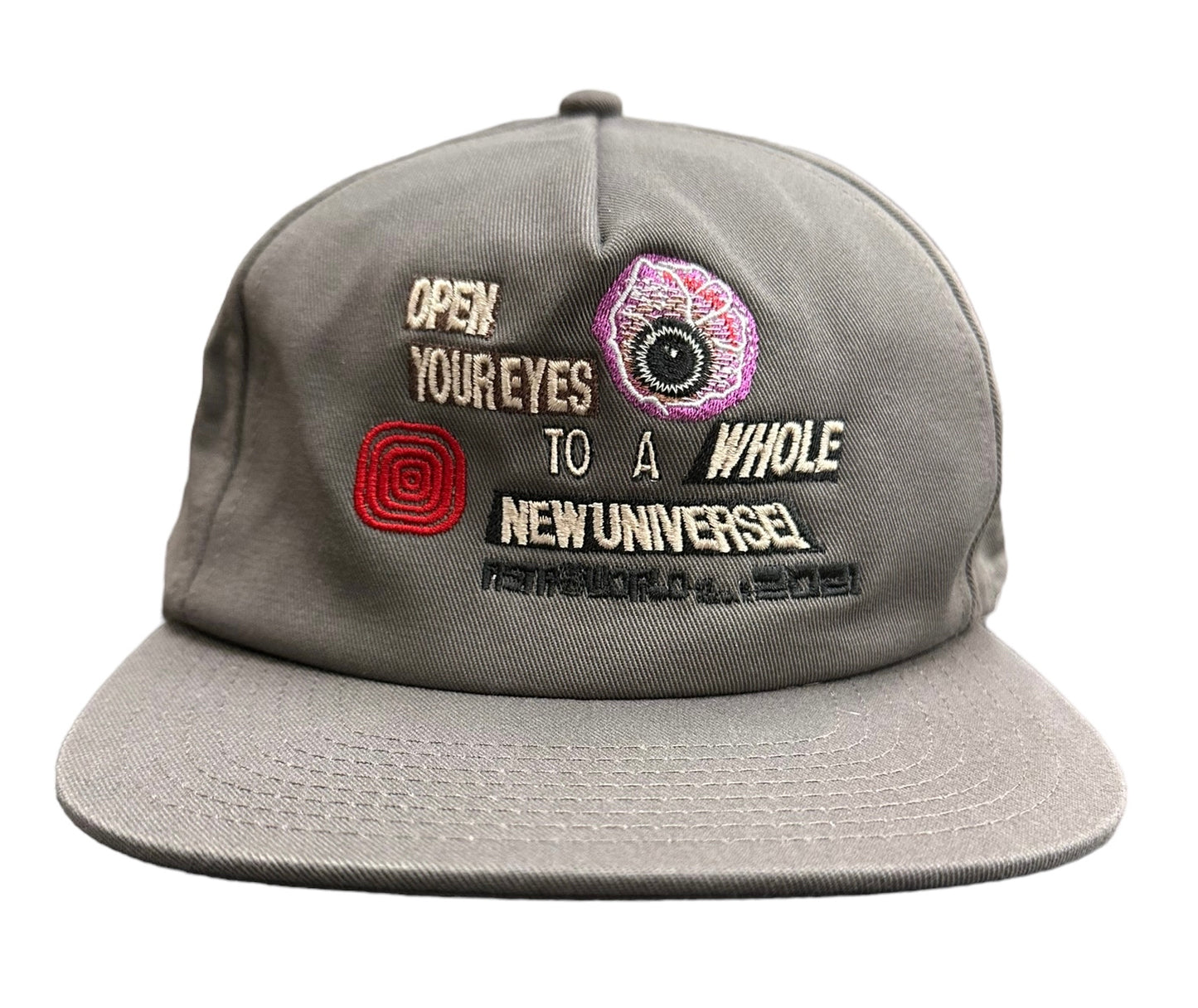 Astroworld Fest ‘21 “Open Your Eyes” Gray Hat