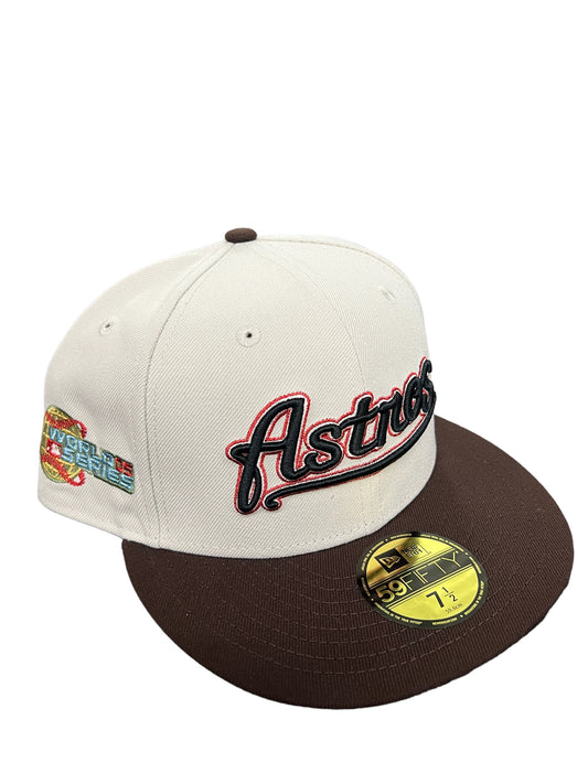 Astros Spellout Grey / Brown Hat