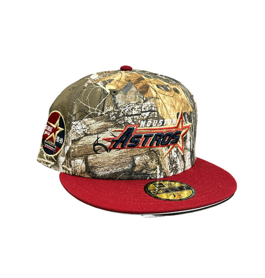 Houston Astros Red Camo Hat