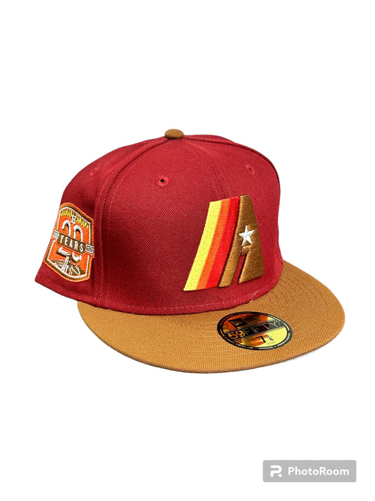 Houston Astros Red / Bronze Prototype Hat