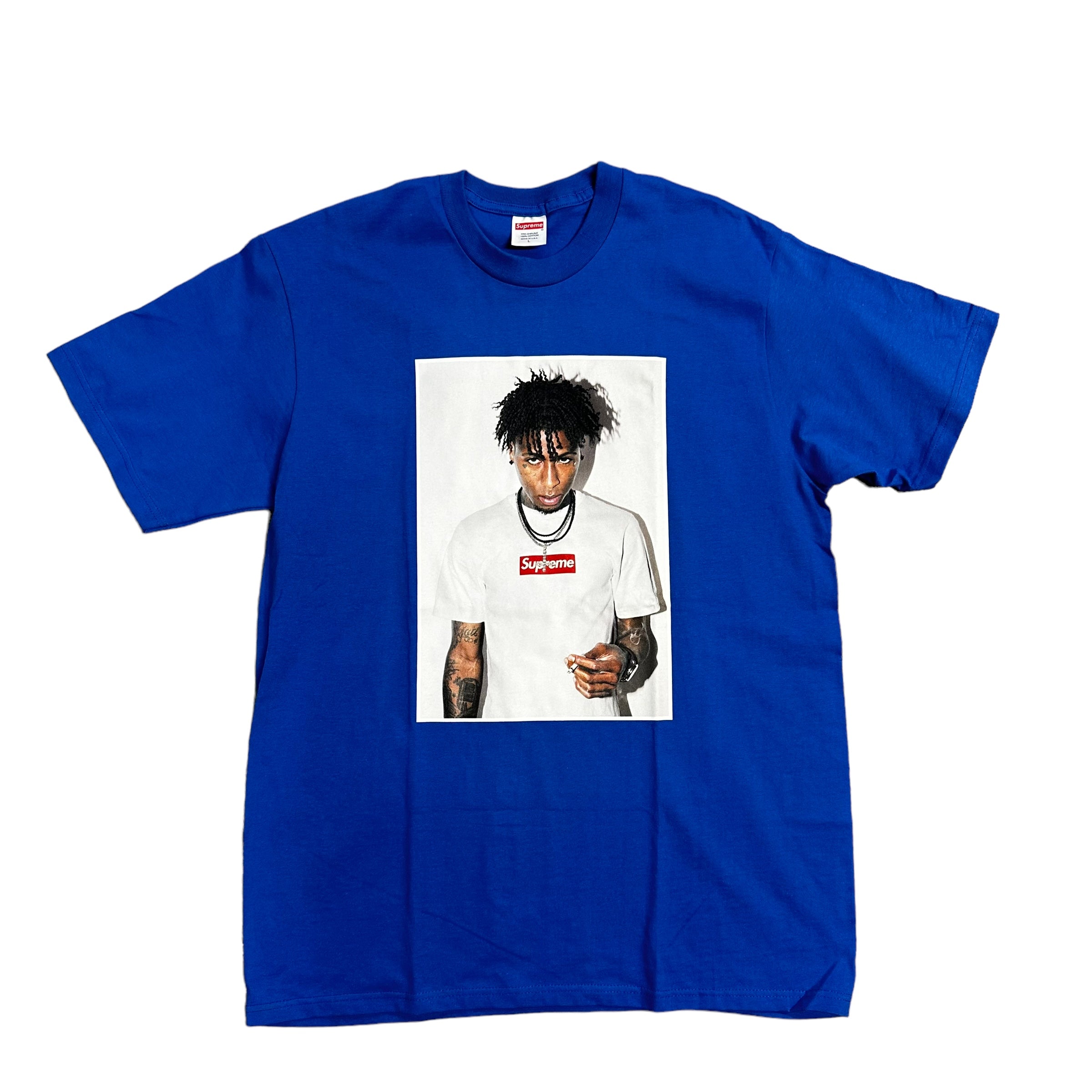 Supreme NBA Youngboy Photo Blue Tee – Future Retro