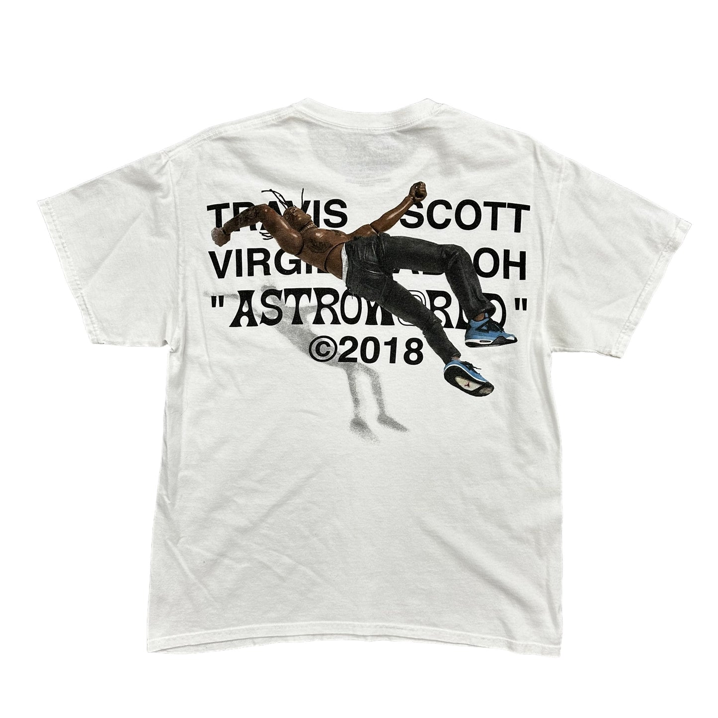 Travis Scott x Virgil Abloh Astroworld White Tee