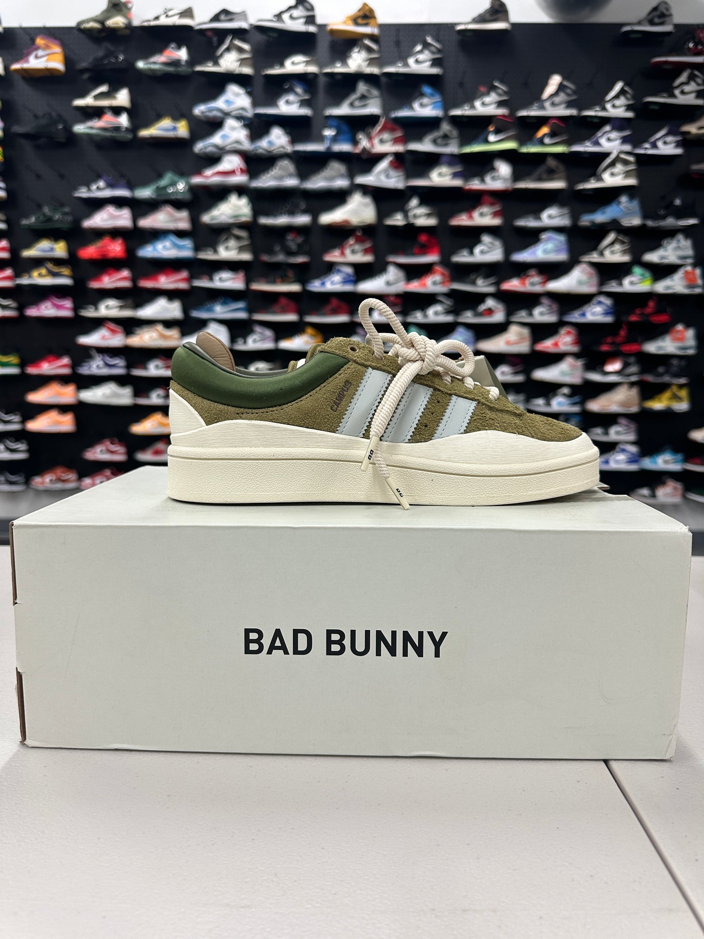 Adidas Campus Light Bad Bunny “Wild Moss” (5)