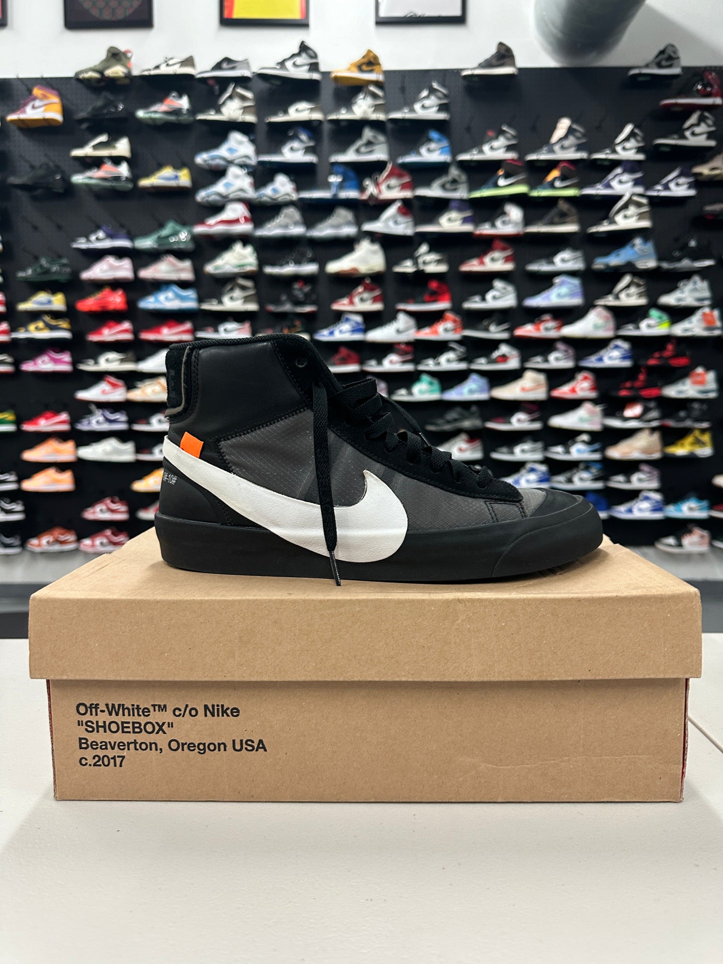 Nike Blazer Mid Off-White “Grim Reaper” (9.5)