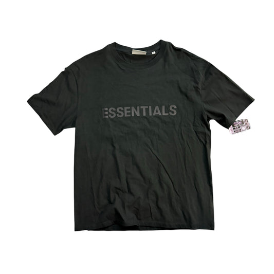 Essentials Black Tee (M)