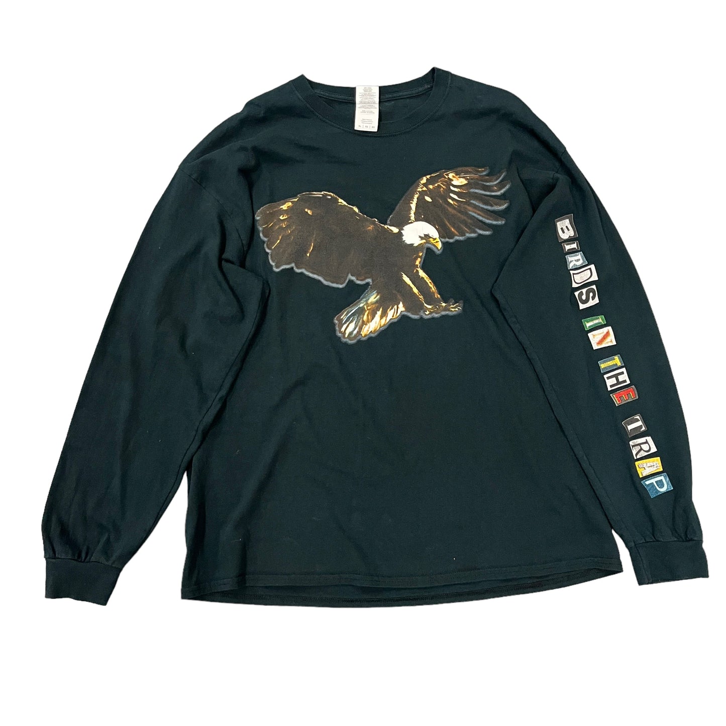 Travis Scott Birds In The Trap Eagle L/S Black Tee