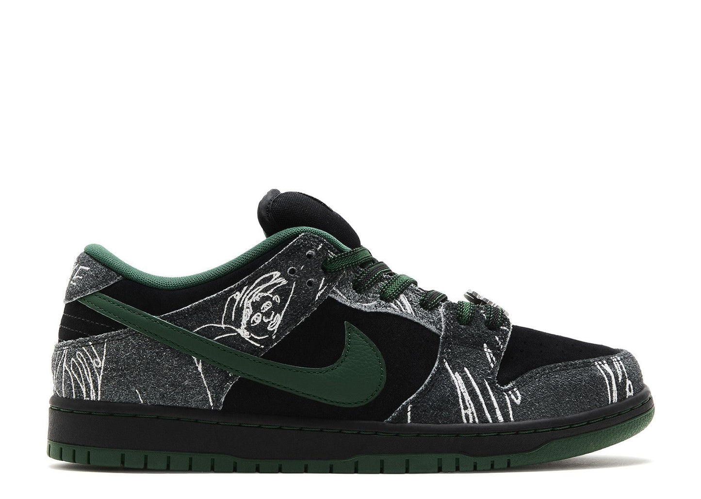 THERE Skateboards x Dunk Low SB Ultra Humanized