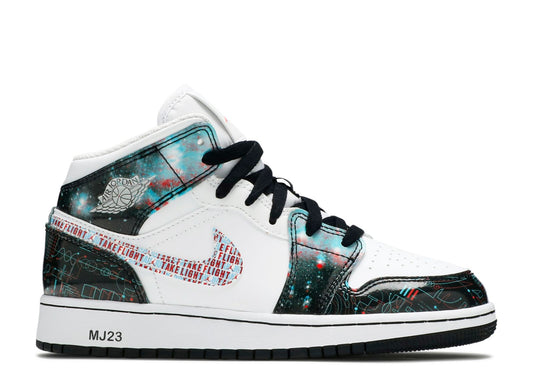 Air Jordan 1 Mid SE GS Take Flight