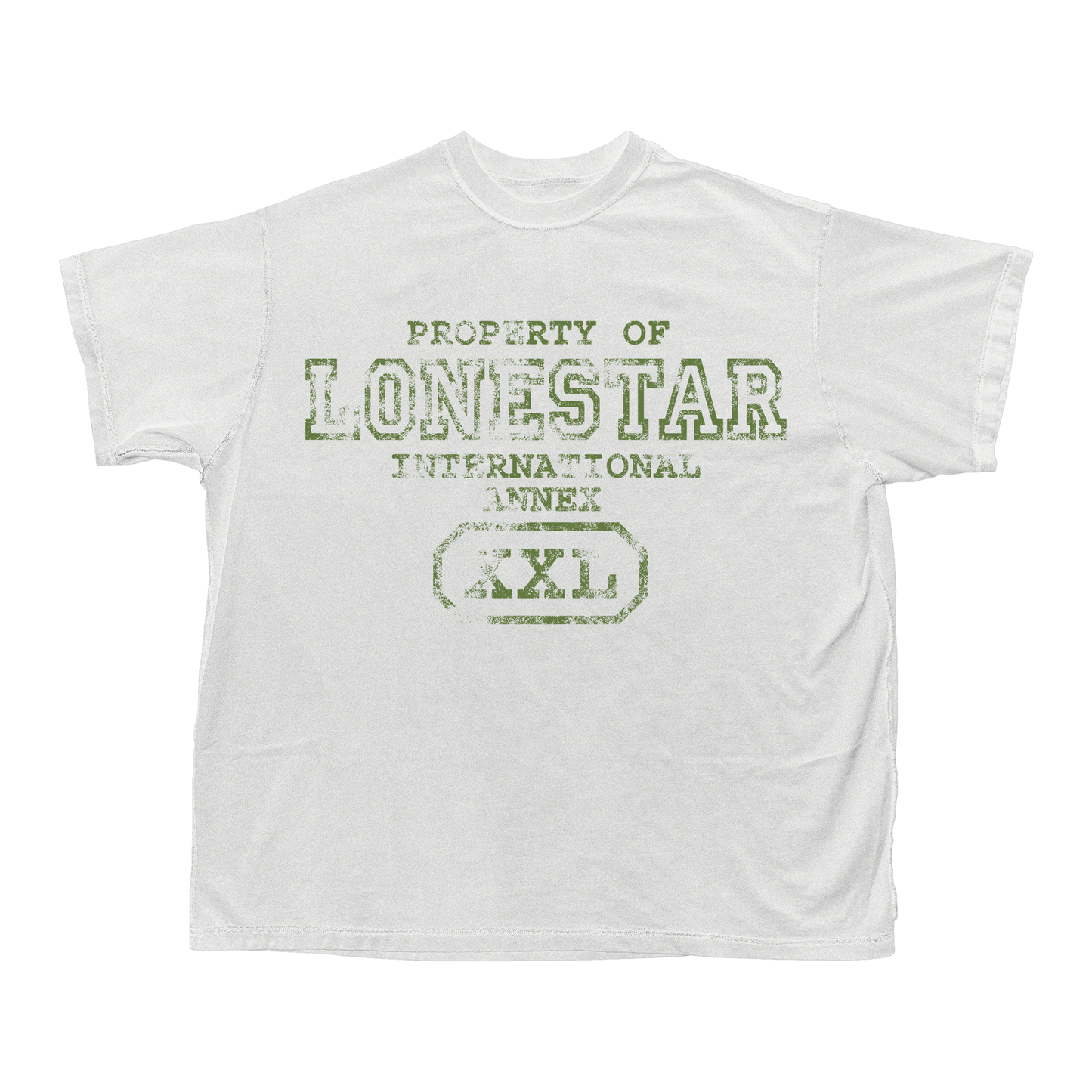 Lonestar White Tee