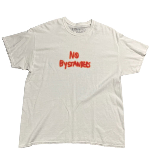 Travis Scott No Bystanders White Tee