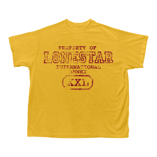 Lonestar Mustard Tee