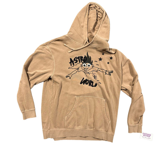 Travis Scott Astroworld Look Mom Khaki Hoodie