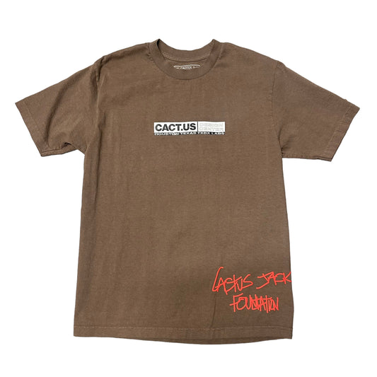 Travis Scott Cact.us Design Center Brown Tee