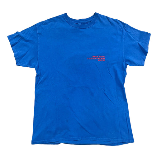 Travis Scott Birds Eye View Blue Tee