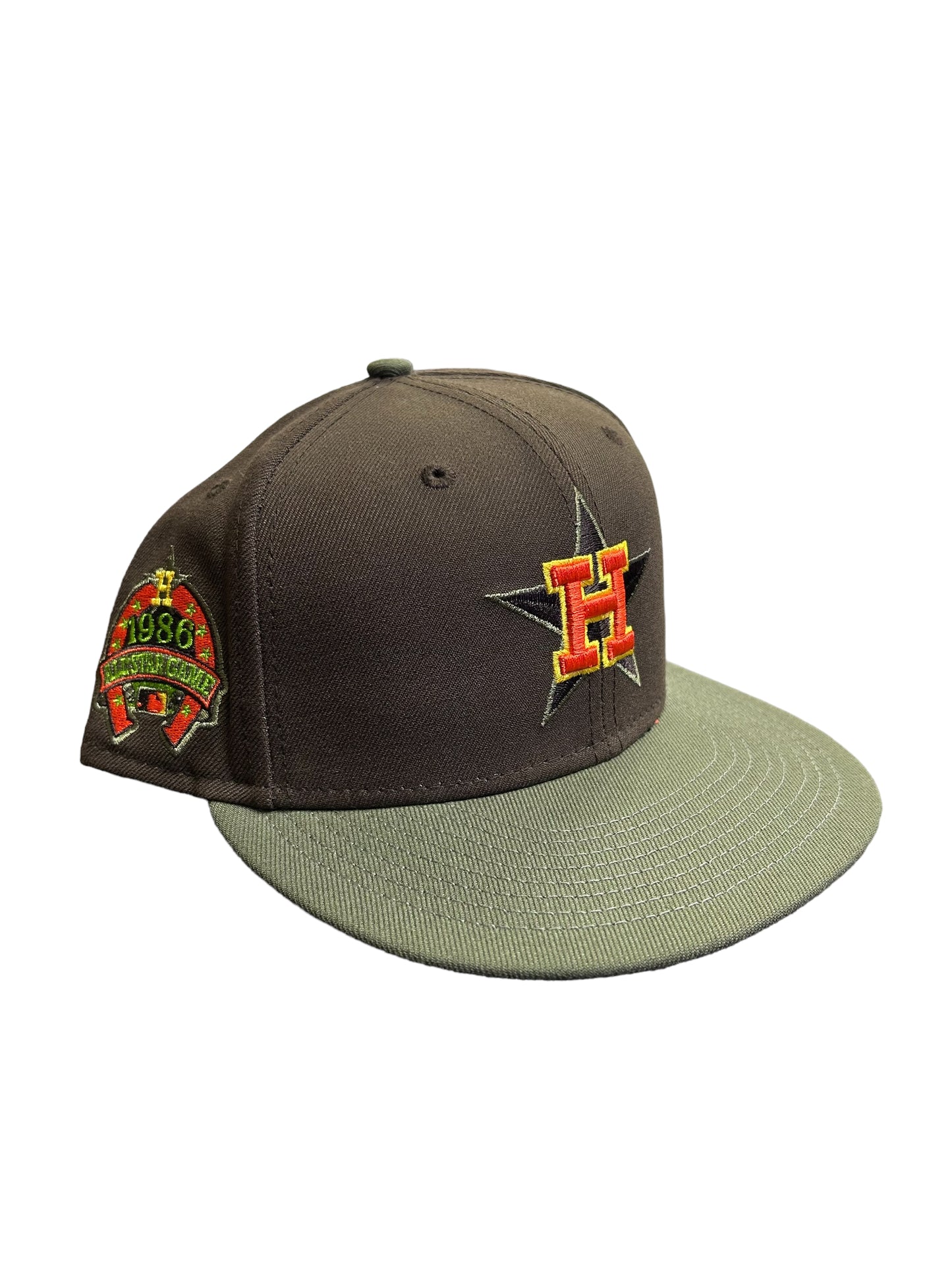 Houston Astros Brown/Olive Green Hat