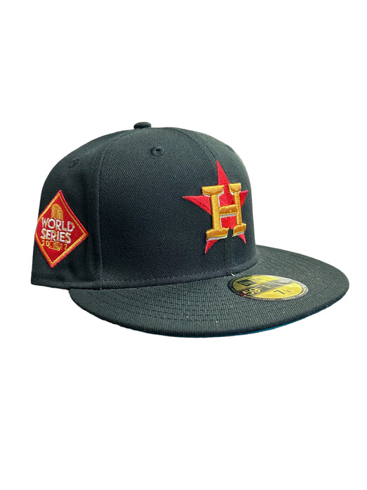 Houston Astros Black/Teal Hat