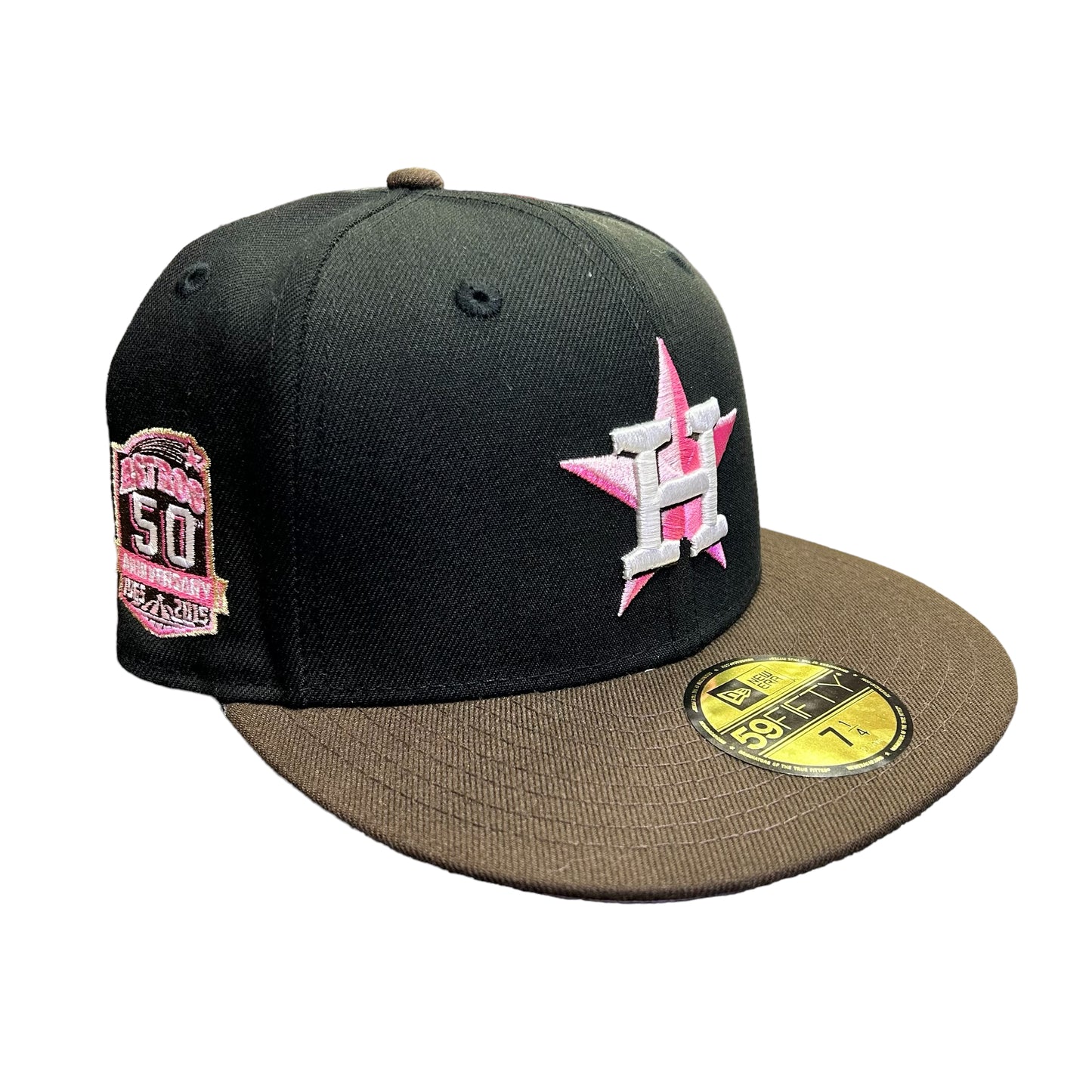 Houston Astros Black/Brown/Pink Hat