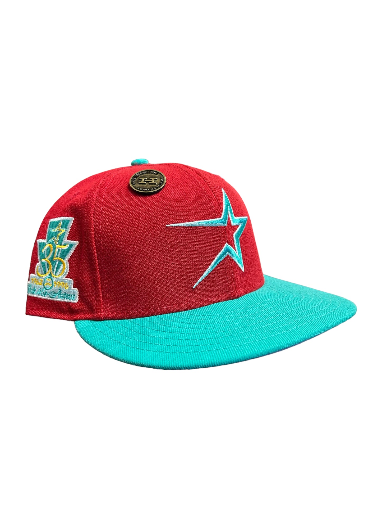 Houston Astros Red/Teal Hat