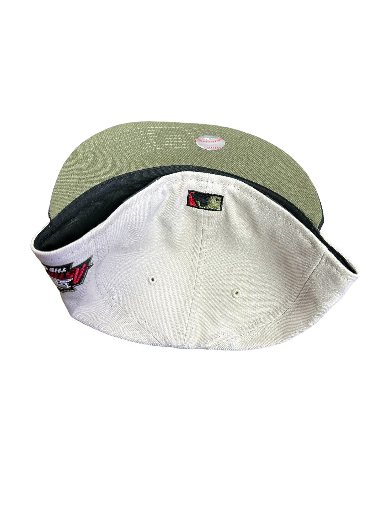 Houston Astros White/Olive Green Hat
