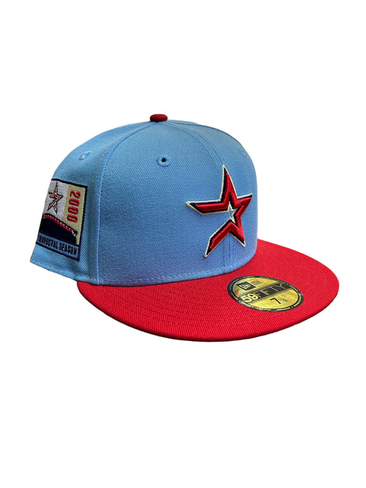 Houston Astros Light Blue/Red Hat