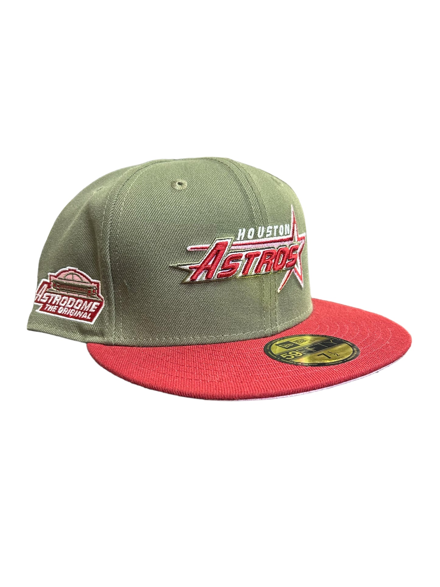 Houston Astros Olive/Red Hat