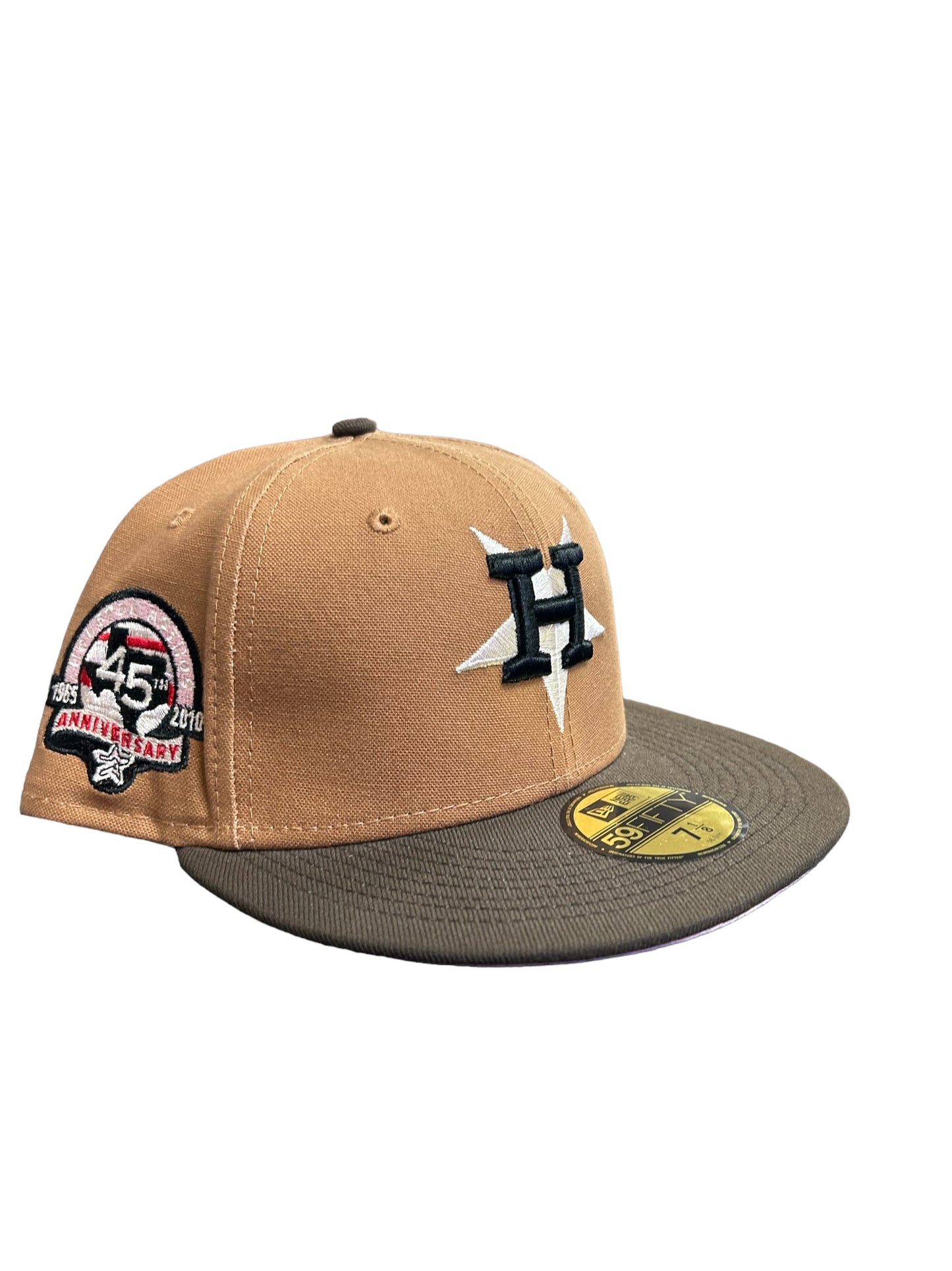Houston Astros Upside Down Khaki Hat