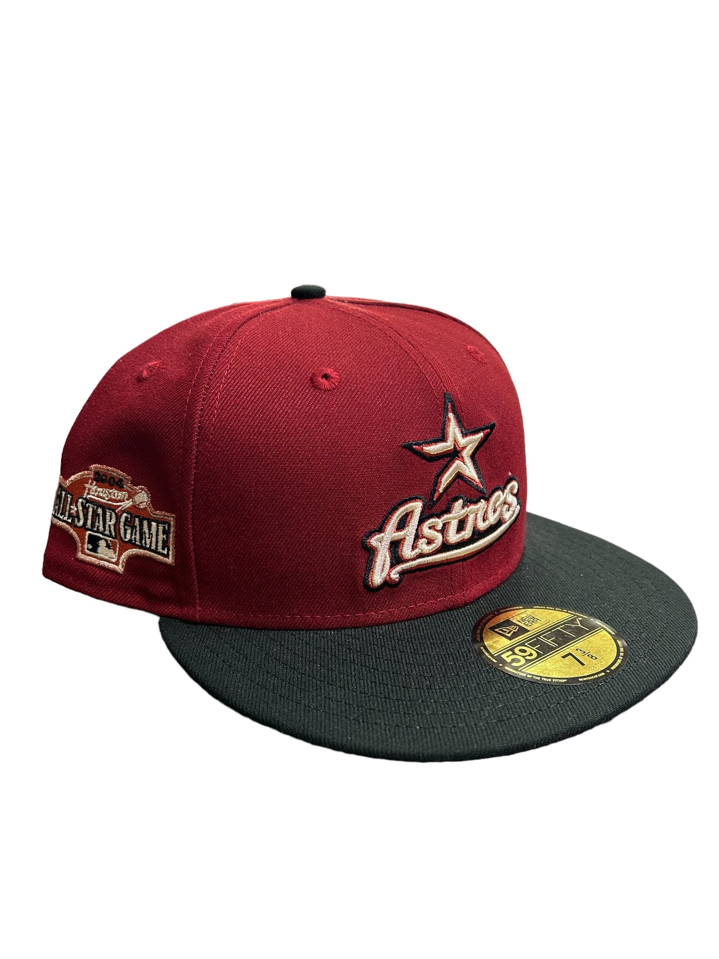 Houston Astros Open Star Maroon/Grey Hat