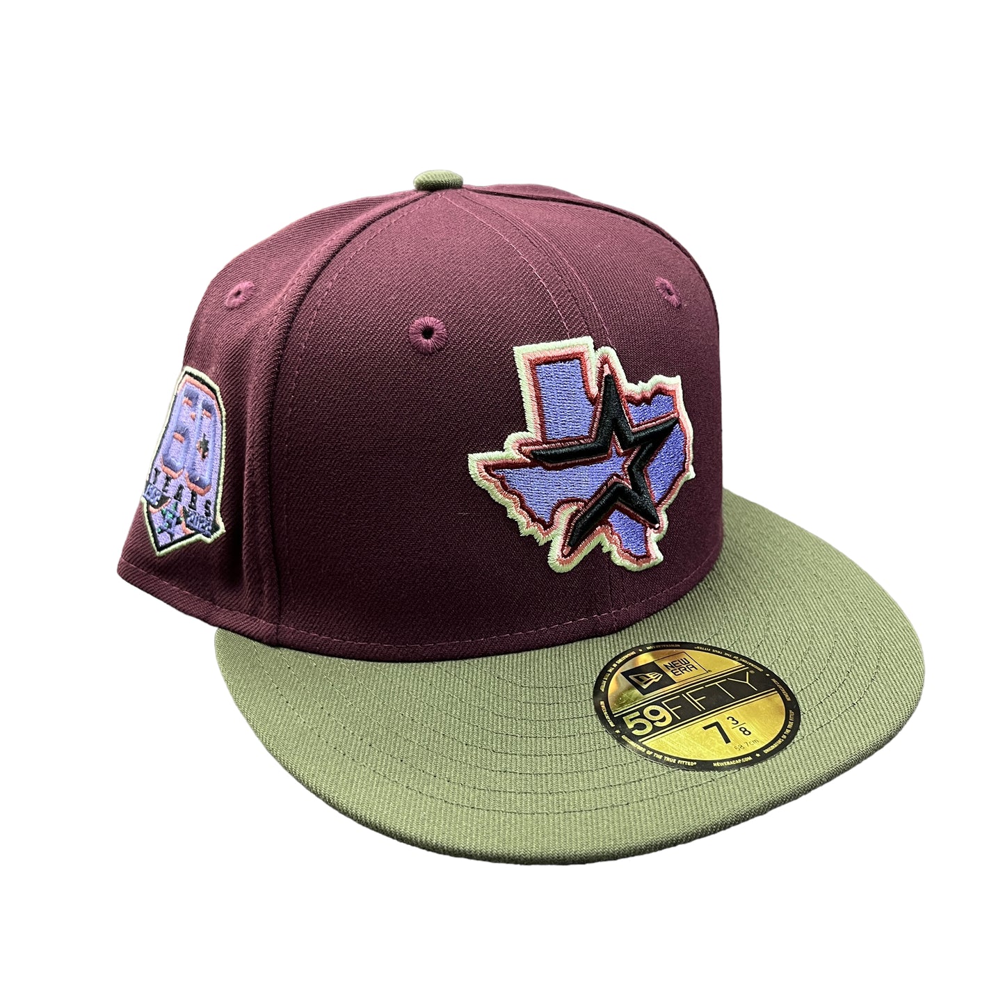 Astros Maroon/Olive Hat