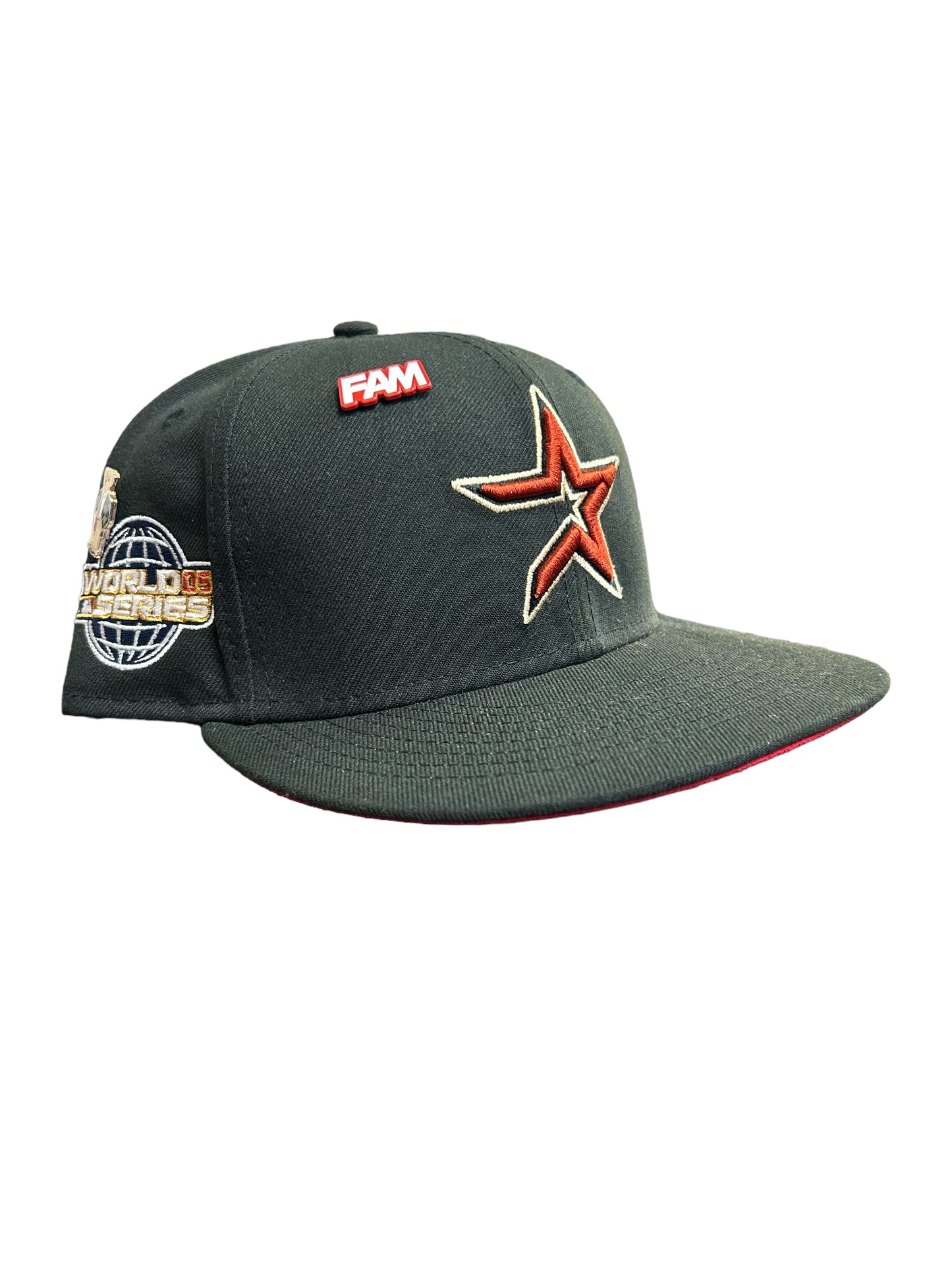 Houston Astros Black/Red Hat