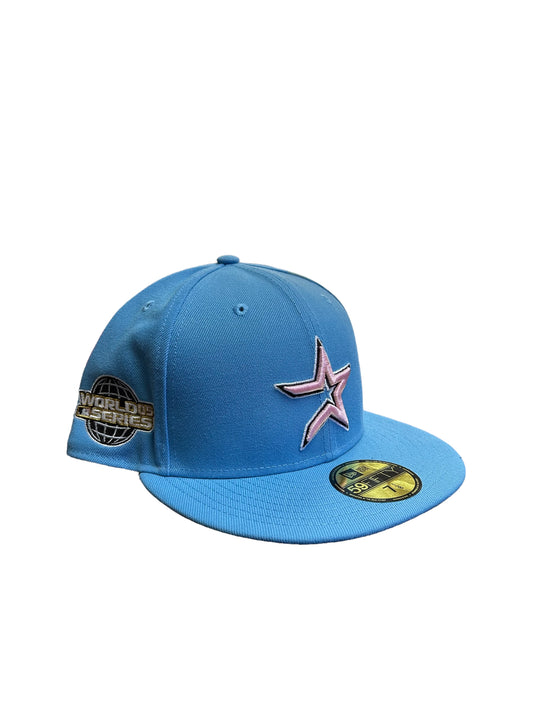 Houston Astros Light Blue/Pink Hat