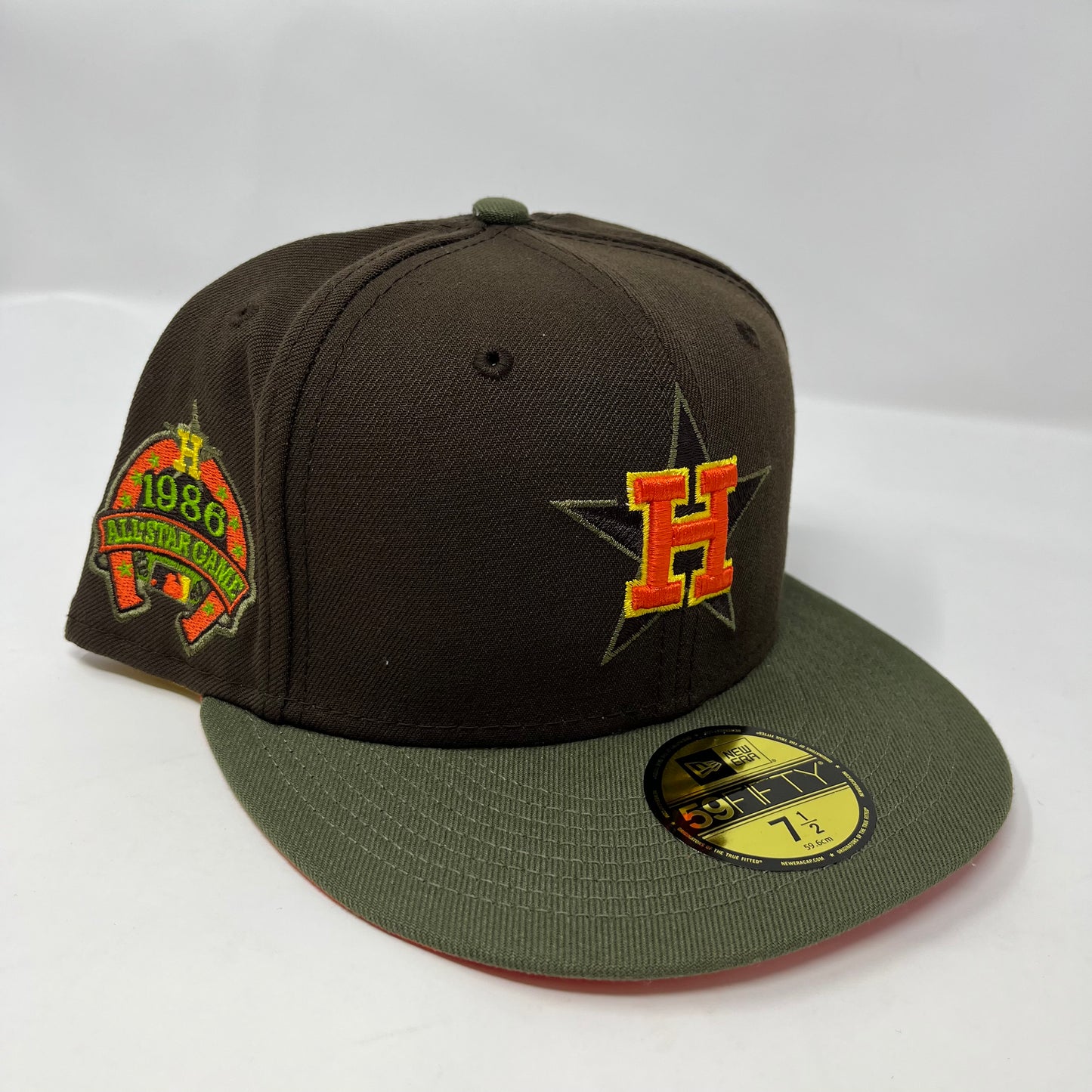 Astros Brown/Green/Orange Hat